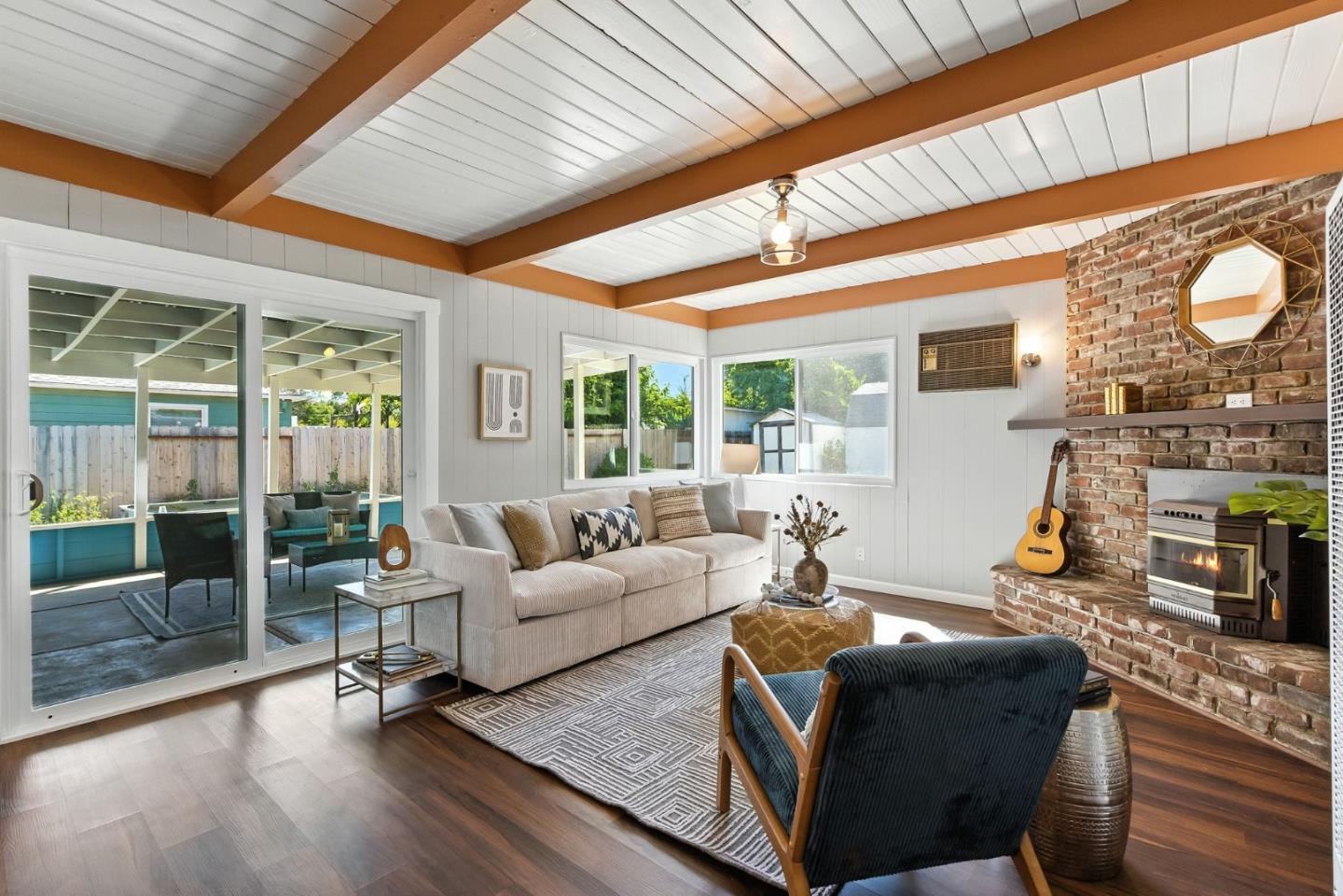 3612 Los Flores Avenue Concord, CA 94519 - Photo 19 of 65 a living room with furniture a flat screen tv and a large window
