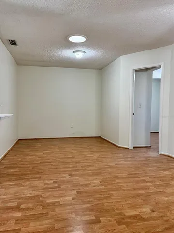 wooden floor in an empty room