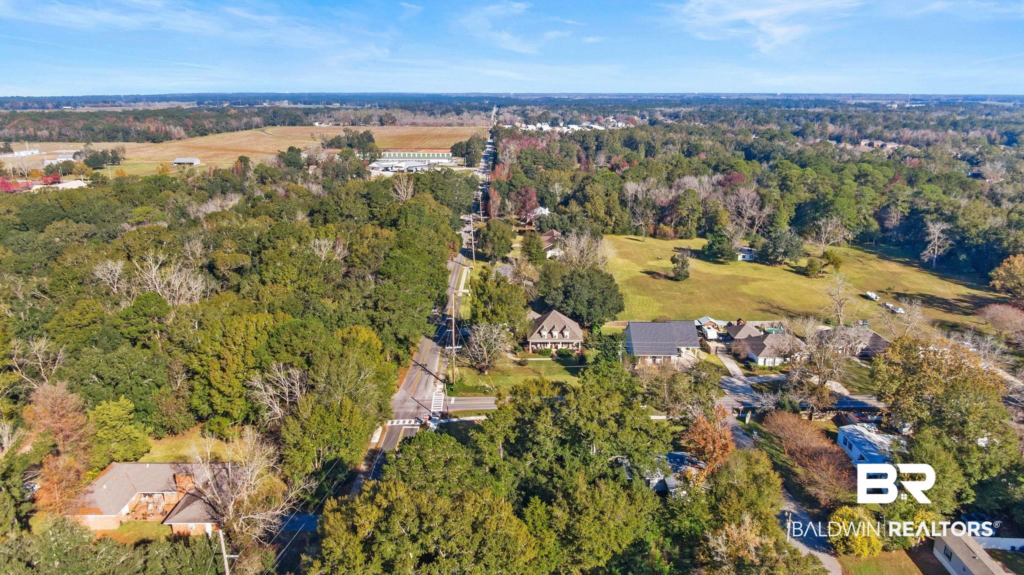 20202 County Road 13 Fairhope, AL 36532 - Photo 16 of 20 Aerial overview of property's location featuring a forest