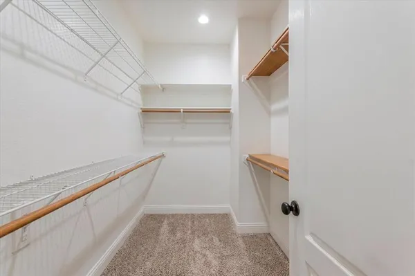 a view of walk in closet