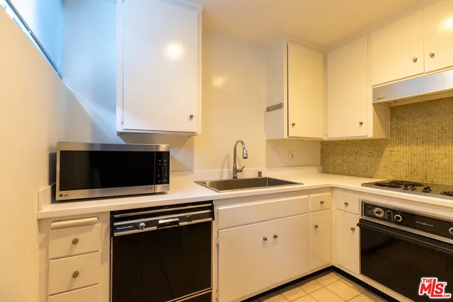 a view of a room with a door