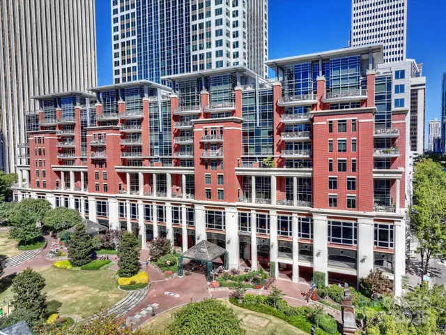 front view of a large building