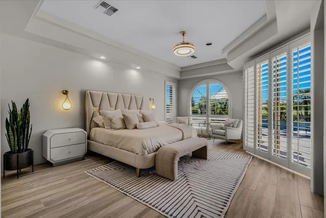 a view of a lobby with furniture and rug