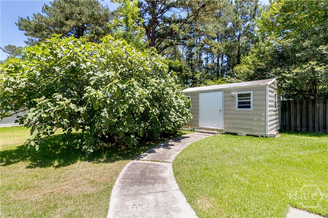 412 Greenway Street Pooler, GA 31322 - Photo 18 of 20 Fig tree and shed/workshop