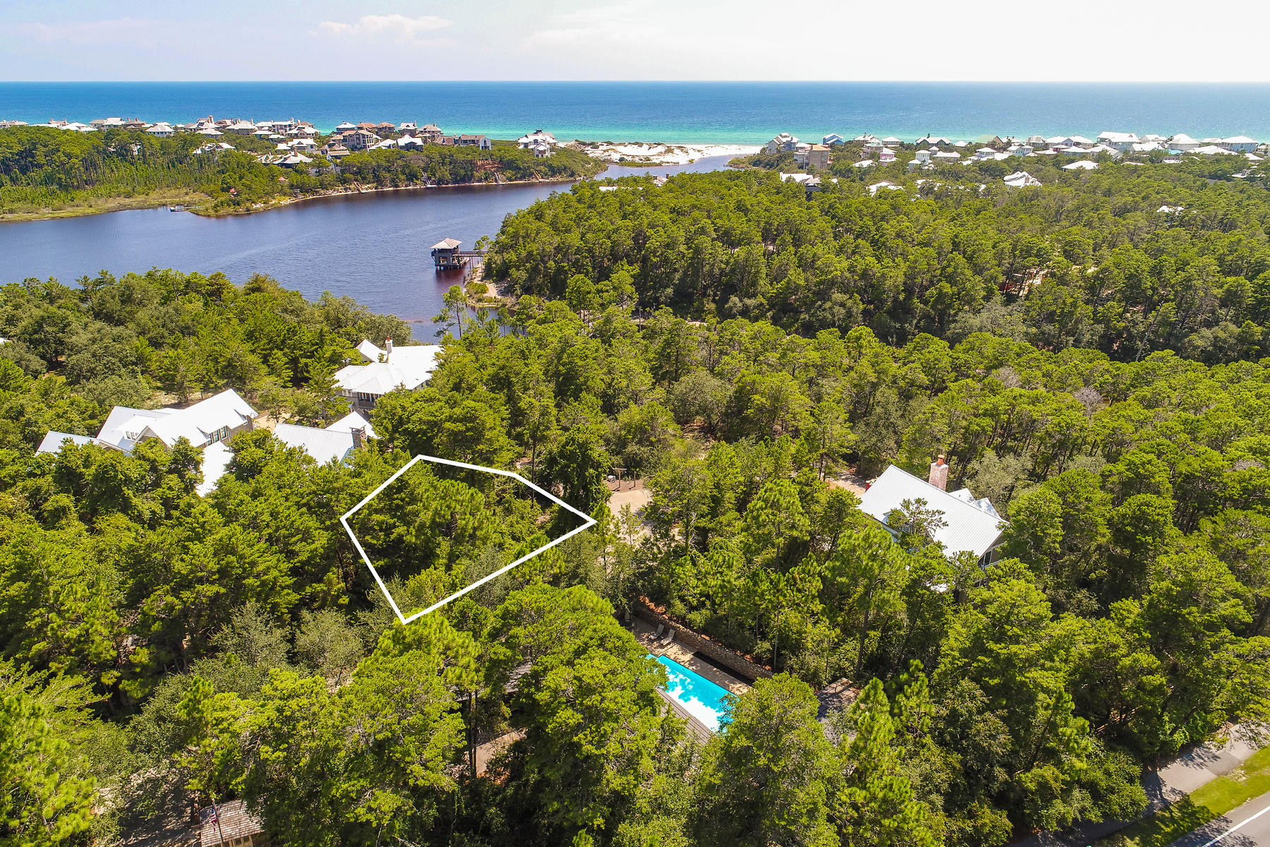 Lot 14-6 North Branch Road Santa Rosa Beach, FL 32459 - Photo 3 of 10 Draper Lake