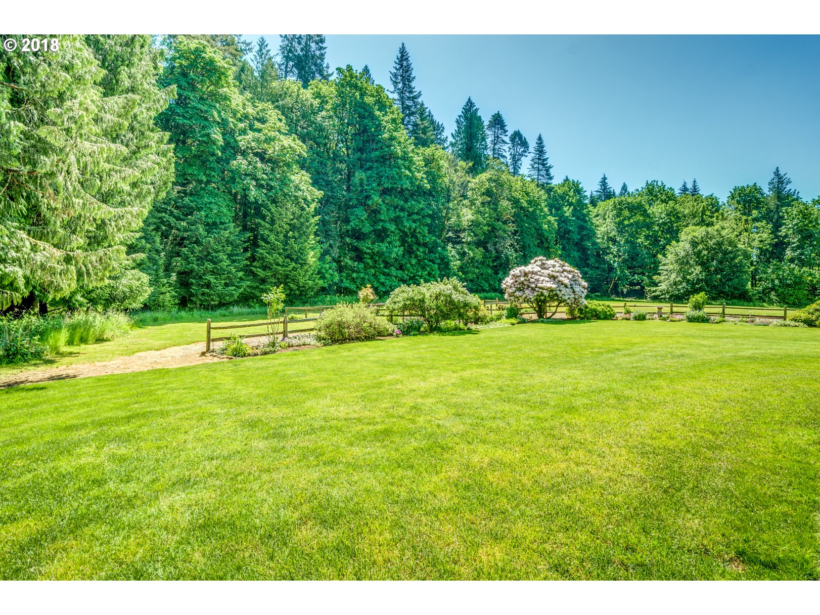 35133 Southeast Homan Road Gresham, OR 97080 - Photo 25 of 32 a view of a big yard with swimming pool