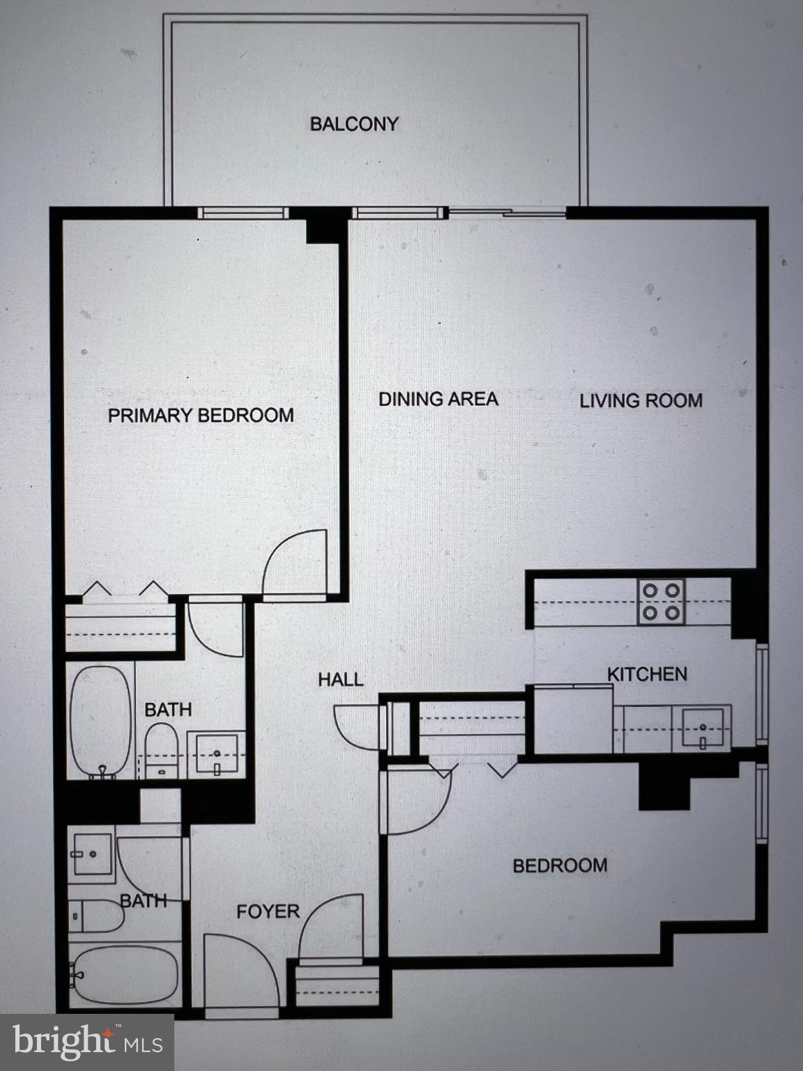 1425 4th Street Southwest, Unit A304 Washington, DC 20024 - Photo 25 of 25 a view of a refrigerator with white cabinets
