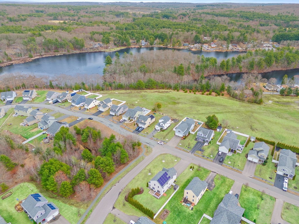 2 Northern Lights Way Bellingham, MA 02019 - Photo 39 of 40 an aerial view of a city with lake view