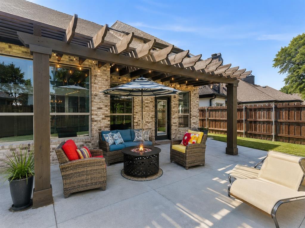 5216 Troupe Road McKinney, TX 75071 - Photo 17 of 40 Patio terrace (AI generated Pergola)