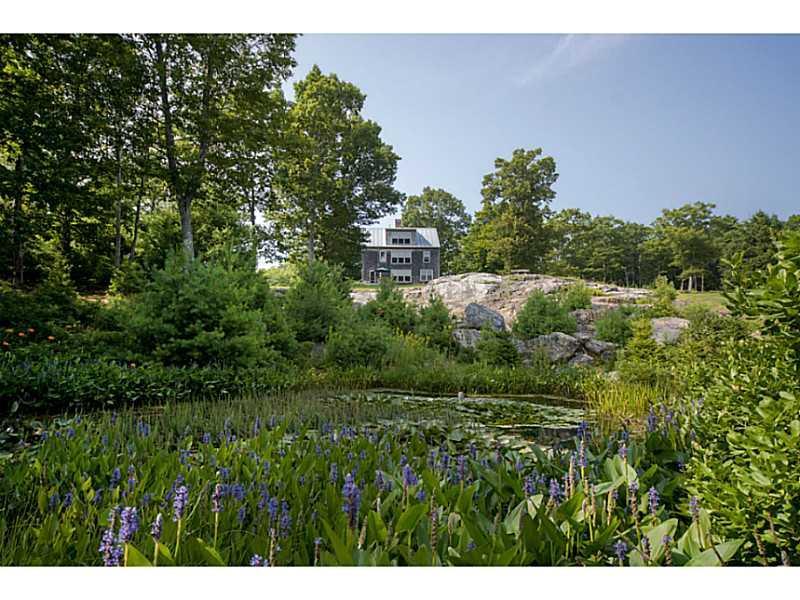 4 Collins Pattee Road Bath, ME 04530 - Photo 30 of 35 Exterior Front. Lily pond filled...