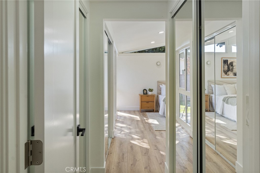 6909 De Celis Place Van Nuys, CA 91406 - Photo 13 of 46 a bathroom with a shower