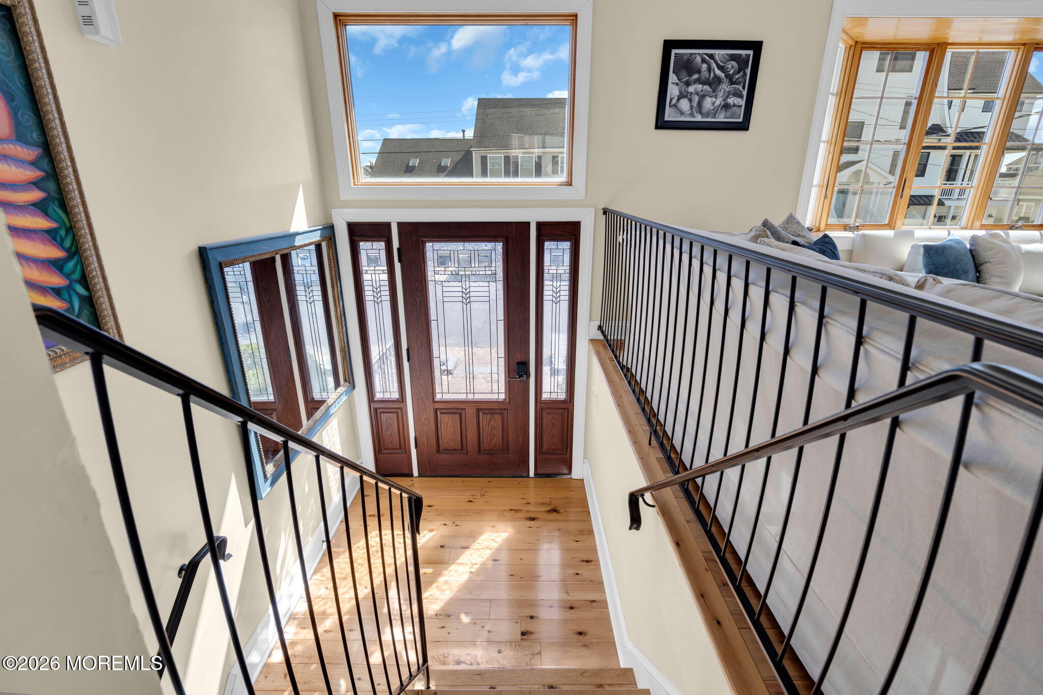 326 Cutter Lane Mantoloking, NJ 08738 - Photo 27 of 35 a view of staircase with railing and baby stairs