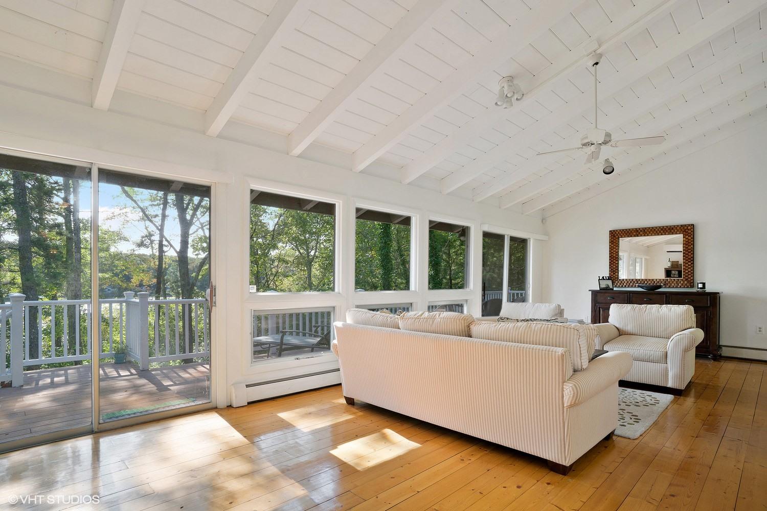 64 Fells Pond Road Mashpee, MA 02649 - Photo 8 of 25 a living room with furniture and large window