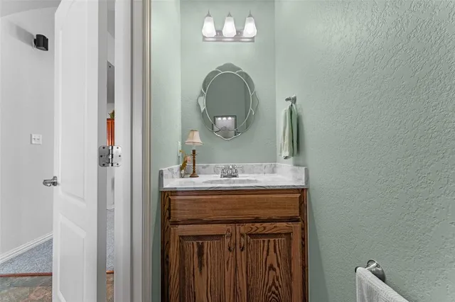 a view of a dining area with furniture