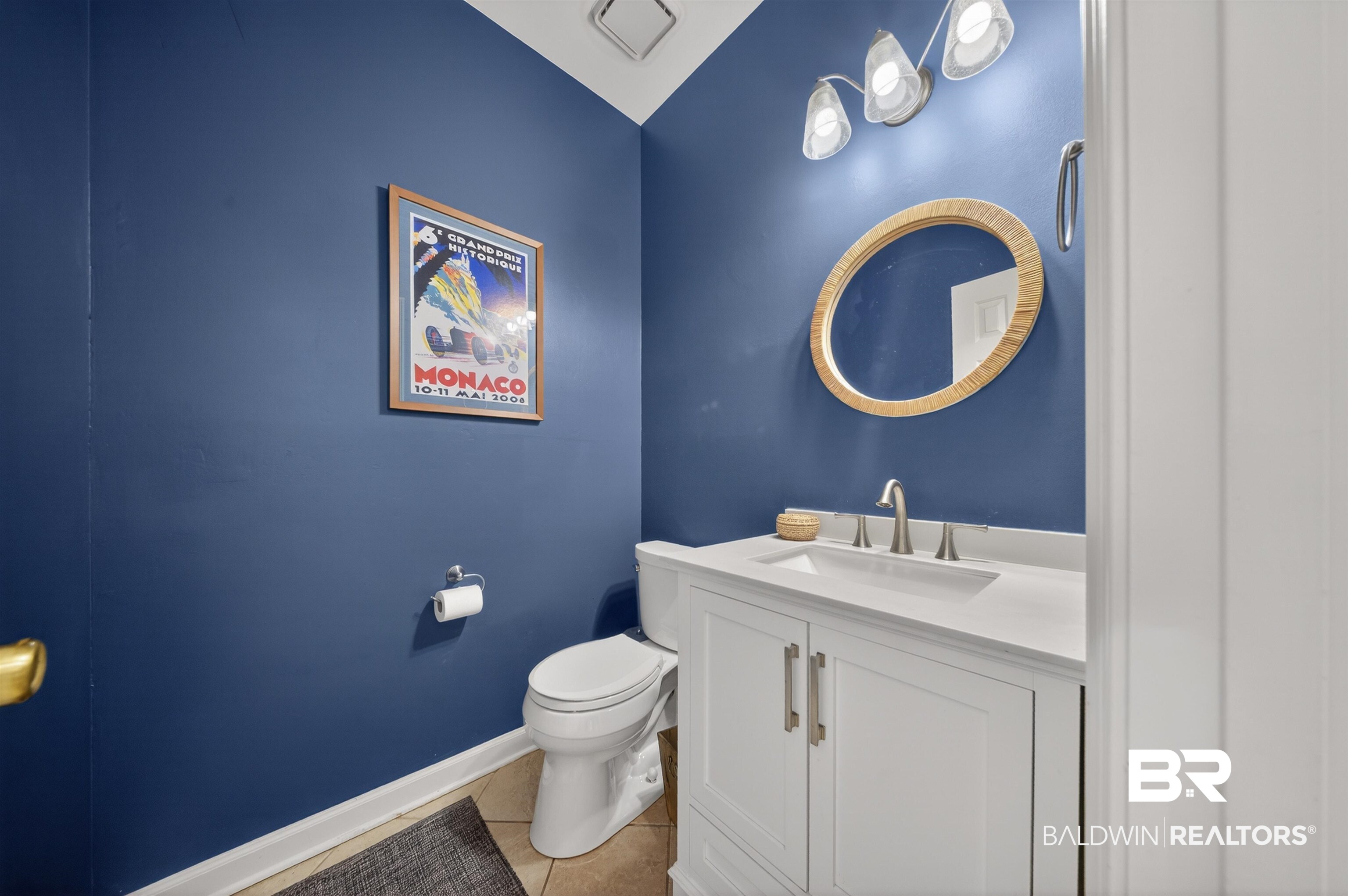 1250 Savannah Drive Mobile, AL 36609 - Photo 31 of 35 Bathroom with vanity and light tile patterned floors