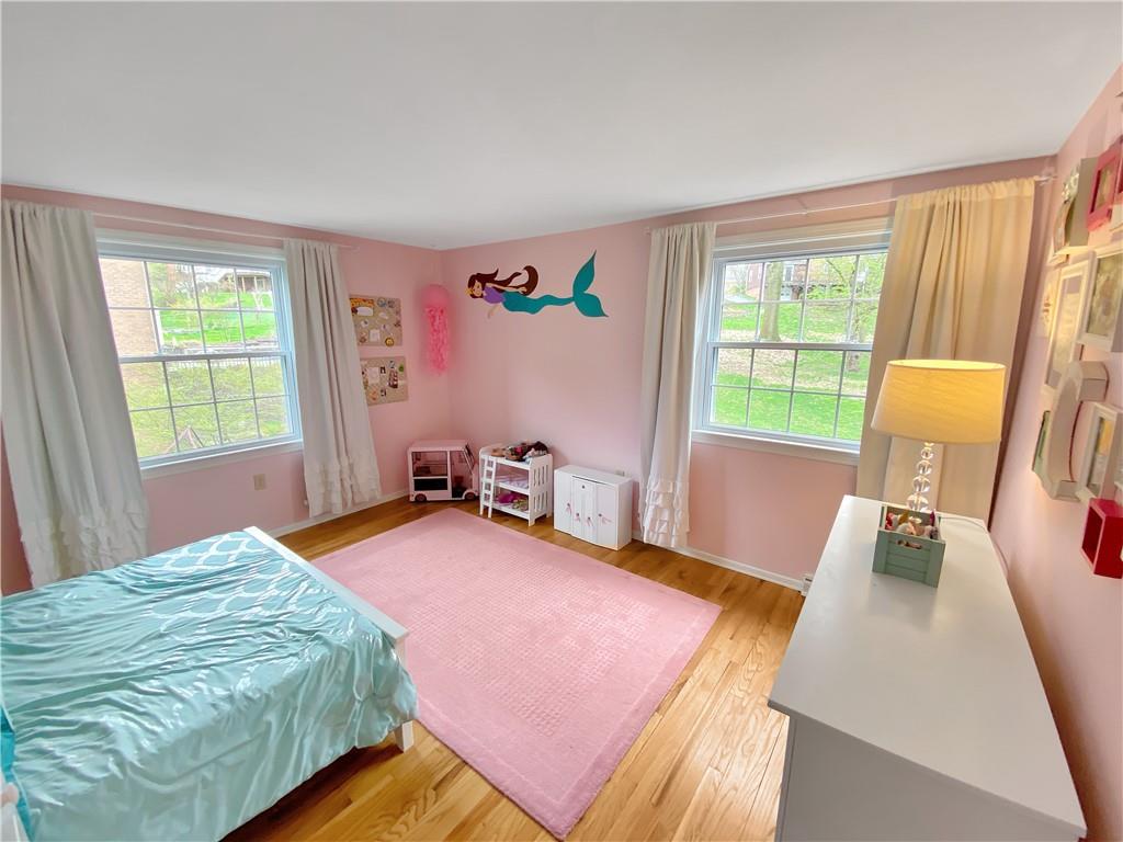 108 Lamar Road Pittsburgh, PA 15241 - Photo 22 of 40 The second bedroom. All bedrooms have hardwood flooring and abundant closet space.