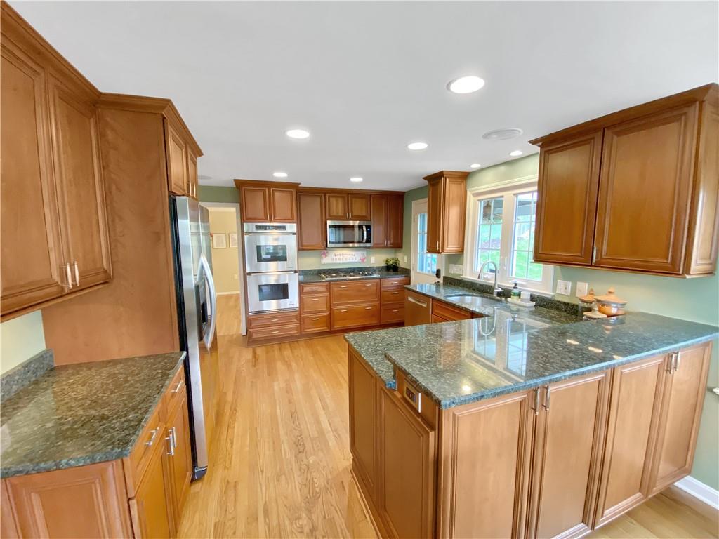 108 Lamar Road Pittsburgh, PA 15241 - Photo 8 of 40 Beautiful kitchen with cherry soft-close cabinets.