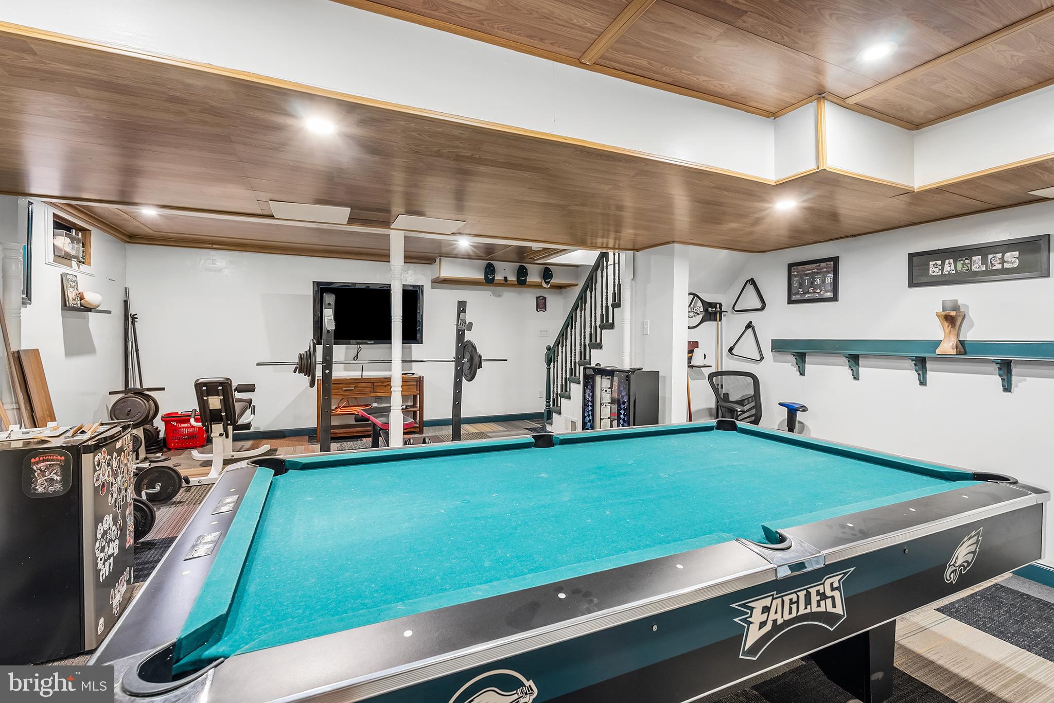 541 Stanford Road Fairless Hills, PA 19030 - Photo 15 of 30 Stylish game room with pool table charm.