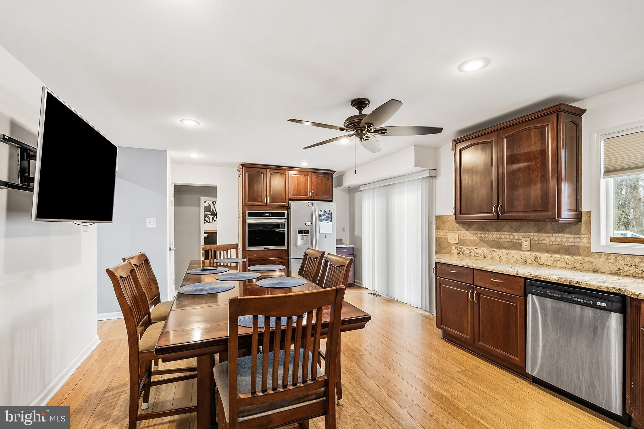 541 Stanford Road Fairless Hills, PA 19030 - Photo 10 of 30 Modern kitchen with warm wood accents.