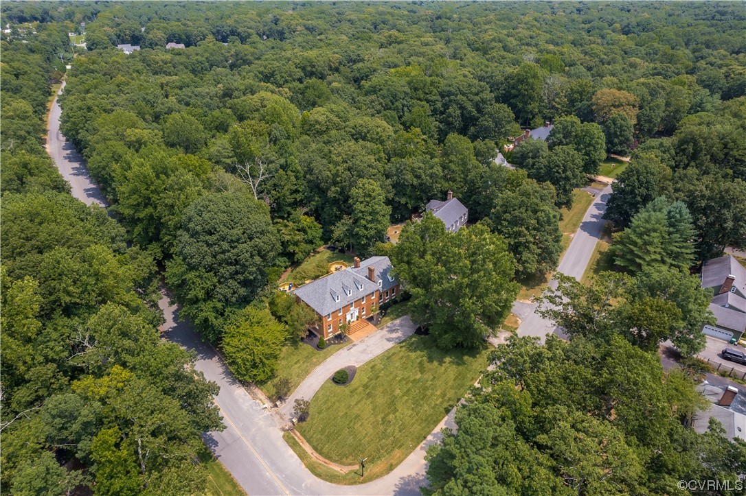 14221 West Salisbury Road Midlothian, VA 23113 - Photo 41 of 43 an aerial view of a house with a yard