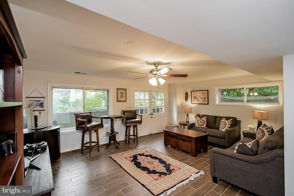 11241 South Shore Road Reston, VA 20190 - Photo 25 of 34 Rec Room has Two windows and walk-out to yard!