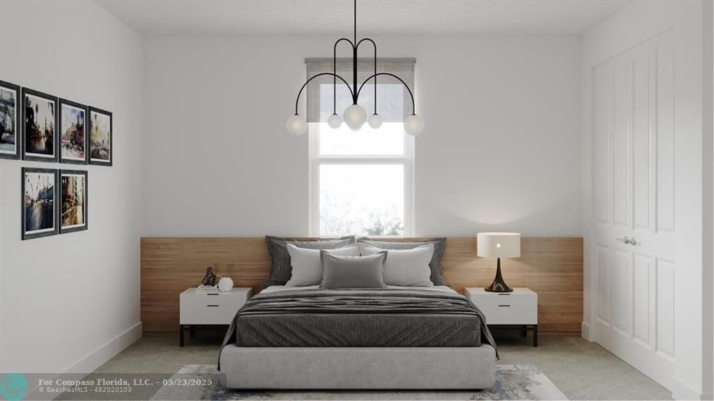 12328 Southwest 43rd Street Davie, FL 33330 - Photo 87 of 96 a bedroom with a bed and window