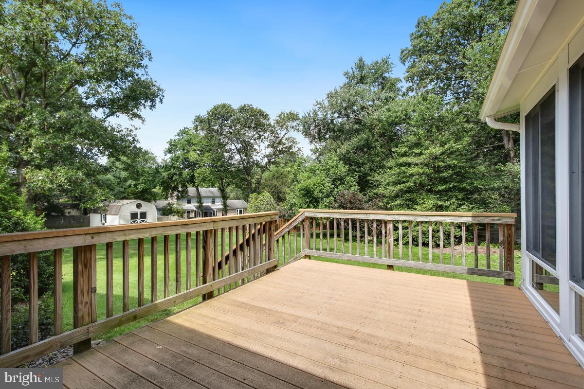 7705 Miller Fall Road Derwood, MD 20855 - Photo 25 of 45 Exterior Rear Deck