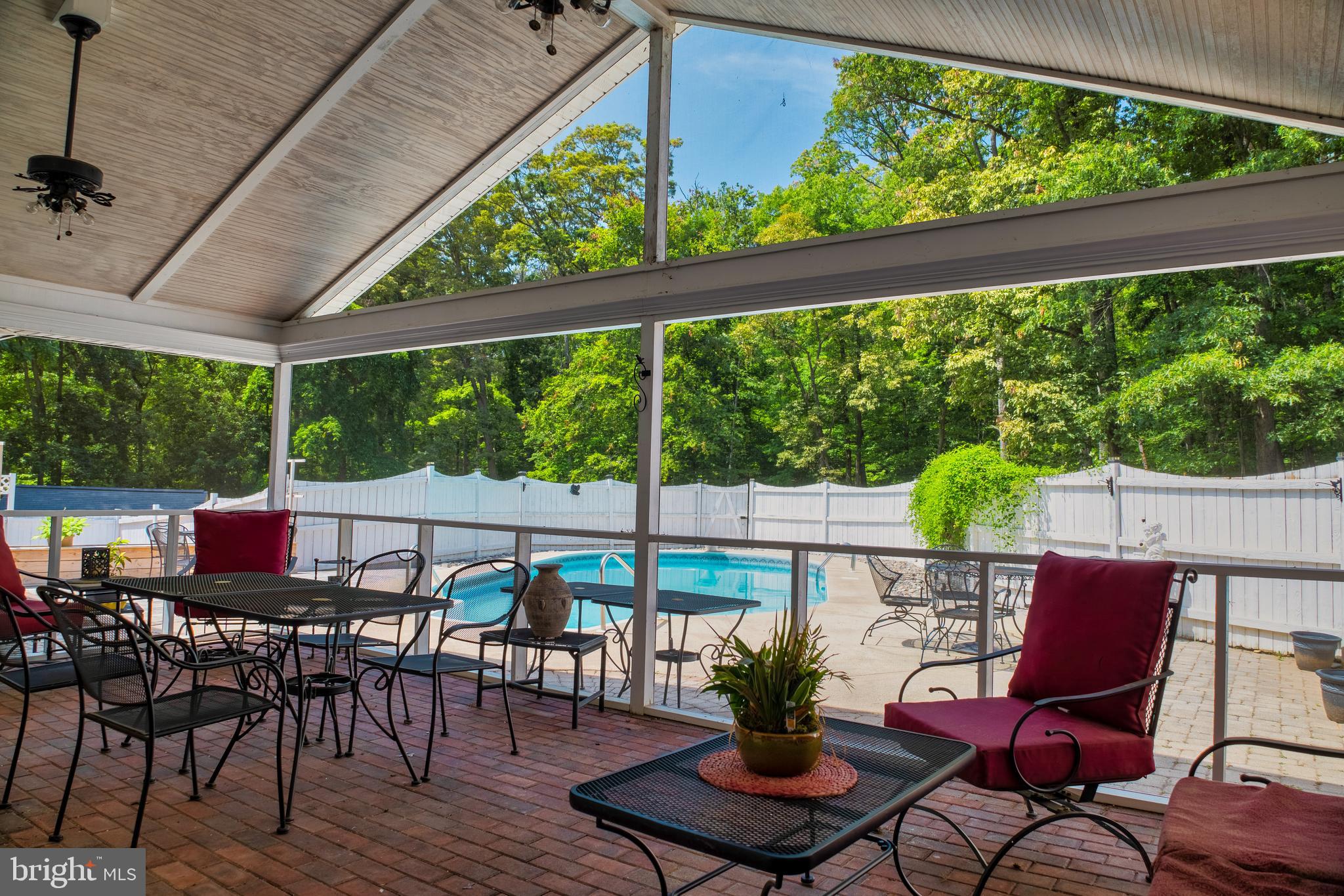 7404 Dance Hall Road Frederick, MD 21701 - Photo 4 of 55 Main home HUGE screened in brick patio