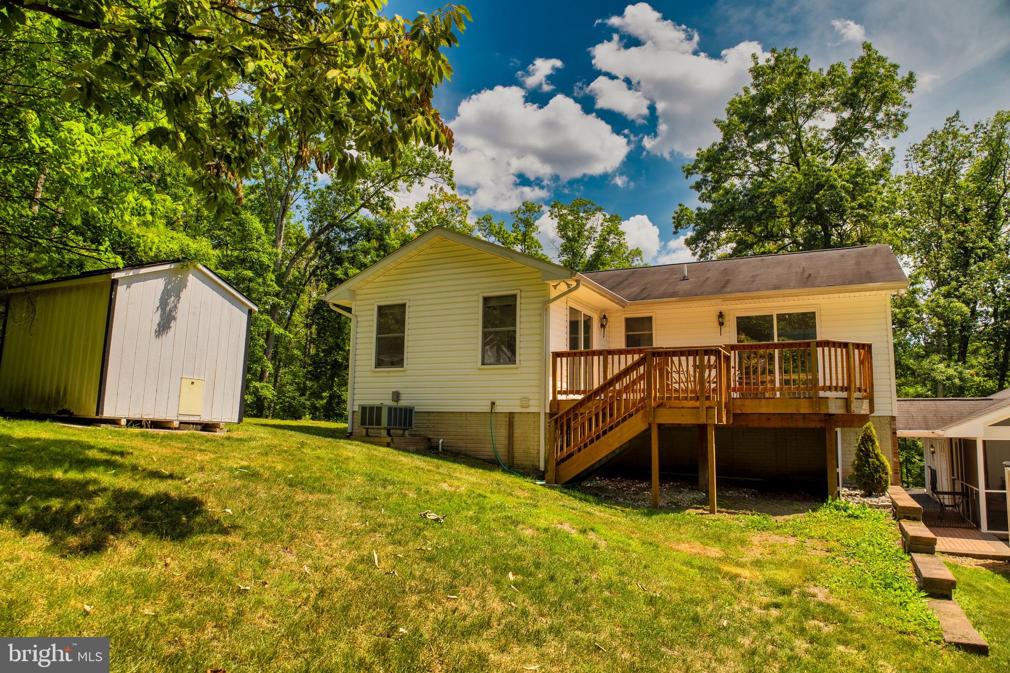 7404 Dance Hall Road Frederick, MD 21701 - Photo 38 of 55 In-law home back yard - has its own deck/shed