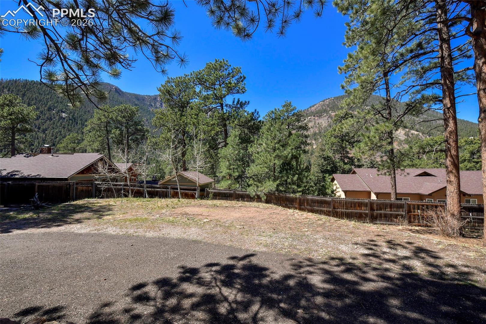 4530 Hagerman Road Cascade, CO 80809 - Photo 41 of 47 Back Yard And Mountain Views