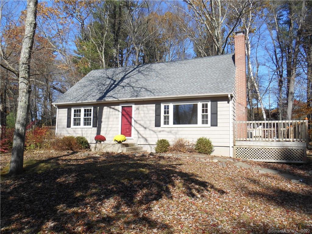46 Ichabod Road Simsbury, CT 06070 - Photo 1 of 1 a front view of a house with a yard