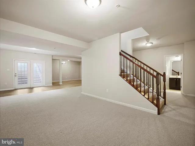 a view of empty room