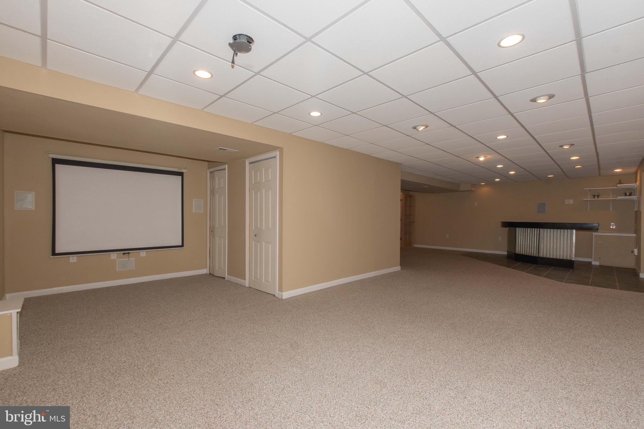 147 Garnett Road Joppa, MD 21085 - Photo 48 of 80 Basement-Movie Screen