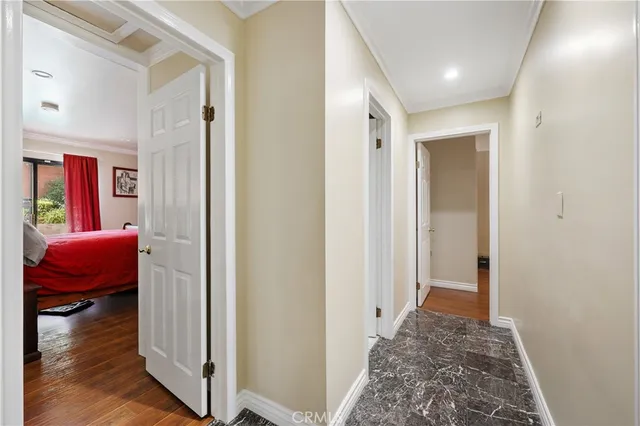 a bedroom with bed and window