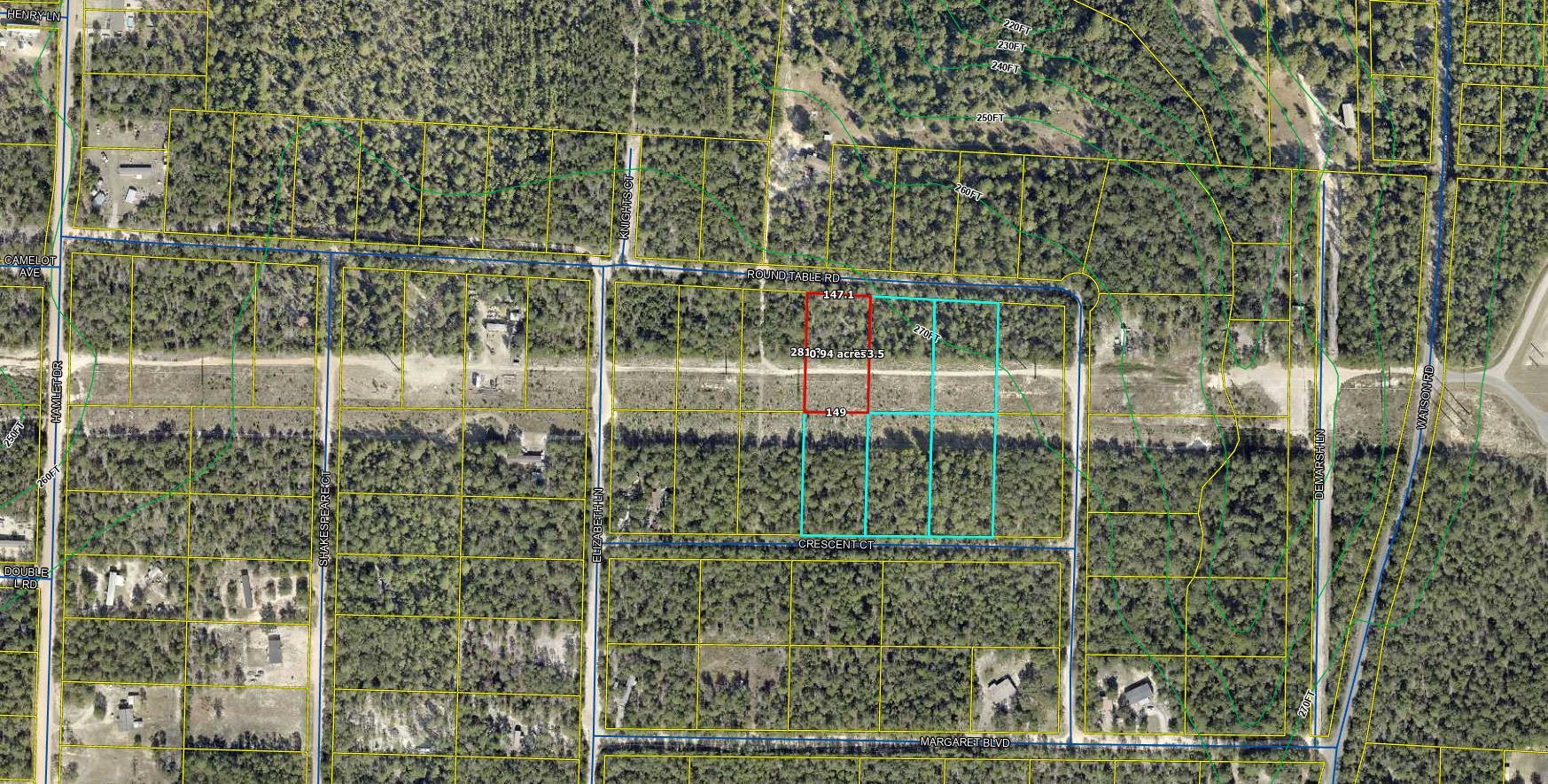 Lot 12 Cresent Court DeFuniak Springs, FL 32433 - Photo 4 of 5 map (30)