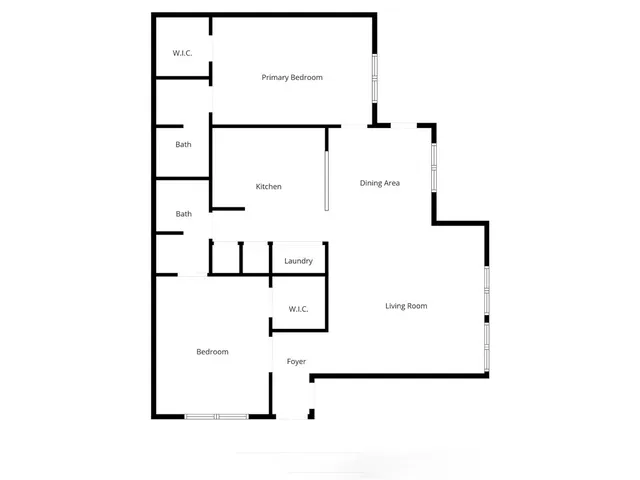 a picture of a floor plan