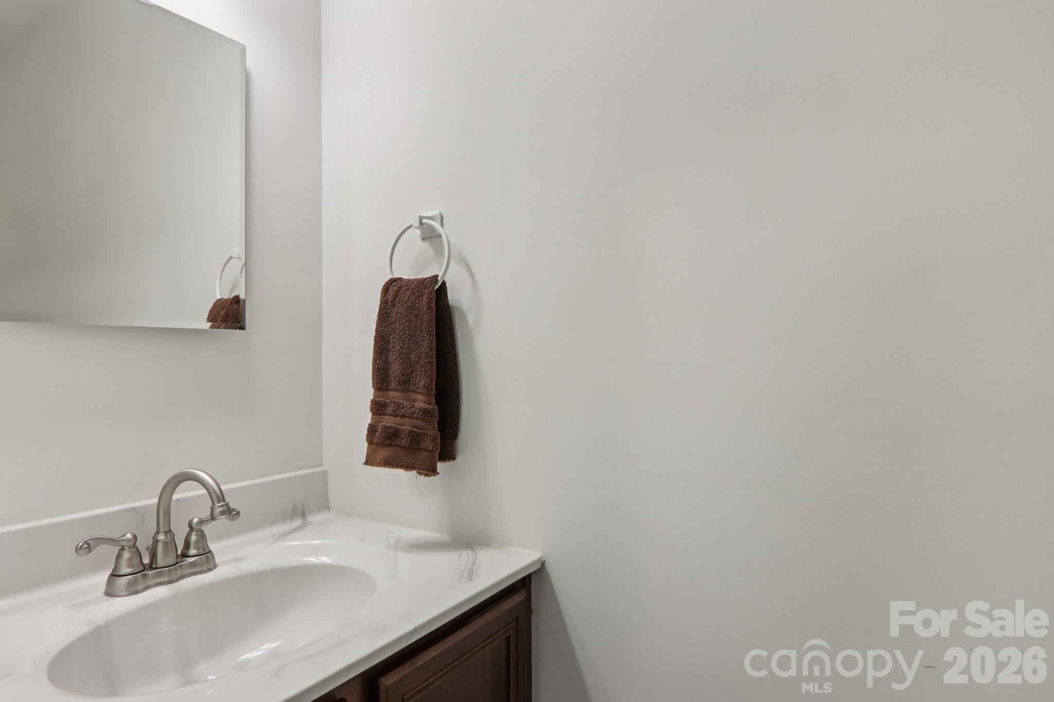 751 Hutch Mountain Road Fletcher, NC 28732 - Photo 25 of 48 a bathroom with a sink and a mirror