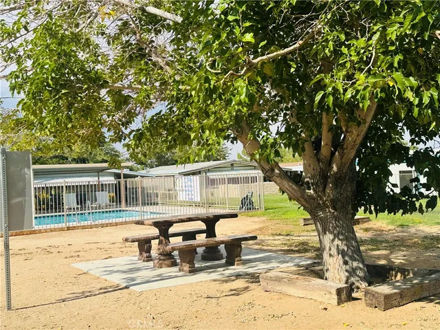 a view of a house with a patio