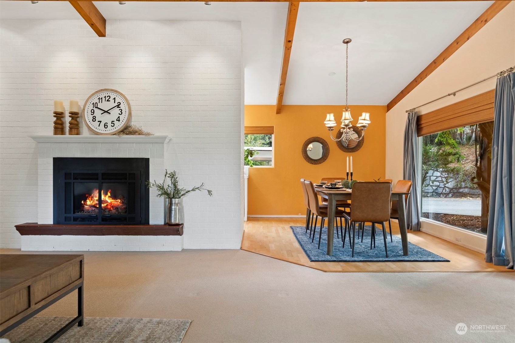289 Briar Road Bellingham, WA 98225 - Photo 11 of 40 a view of a fireplace with furniture and a fireplace