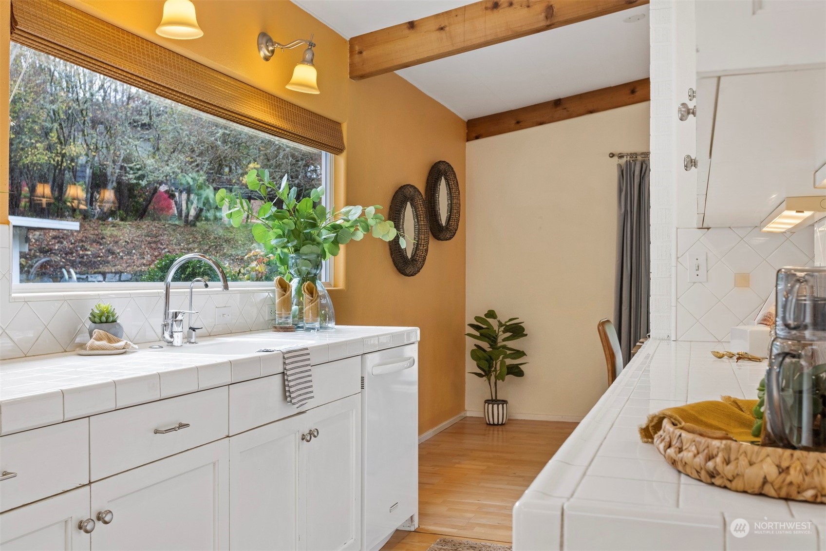 289 Briar Road Bellingham, WA 98225 - Photo 8 of 40 a en suite bathroom with a granite countertop sink and a mirror