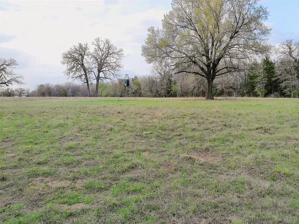 a view of a grassy field