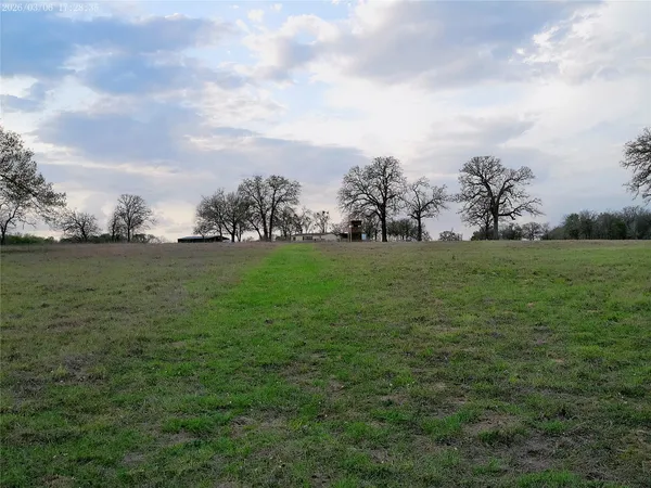 a view of a grassy field