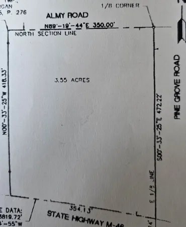 $55,000 | East Howard City Edmore Road, Vestaburg, MI 48891