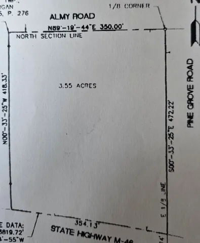$57,000 | East Howard City Edmore Road, Vestaburg, MI 48891