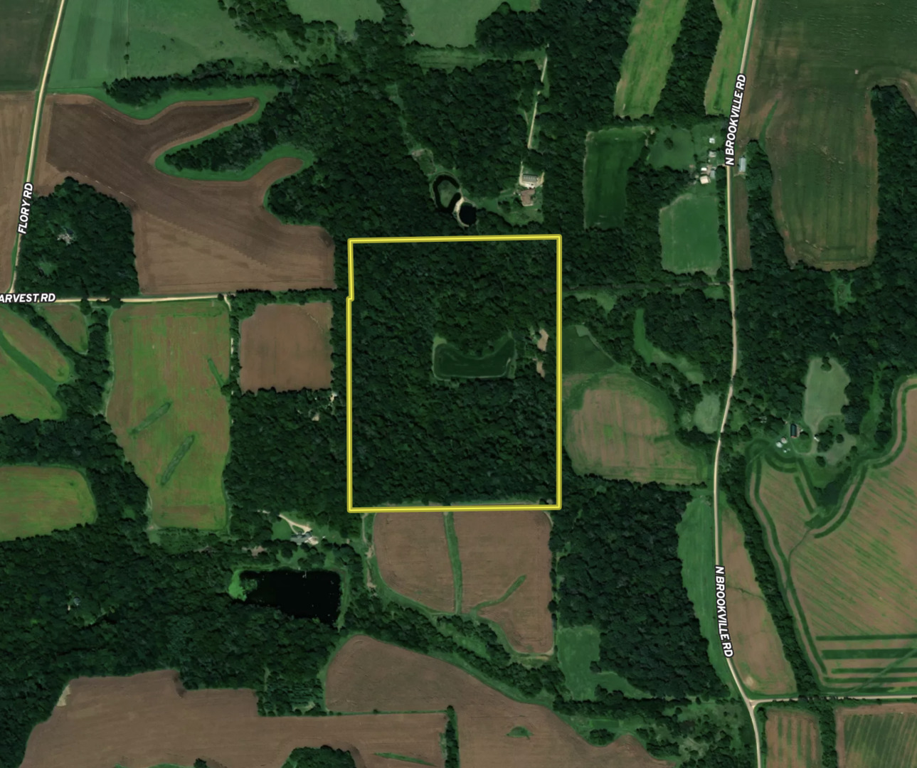 4994 North Brookville Road Forreston, IL 61030 - Photo 2 of 45 an aerial view of a house
