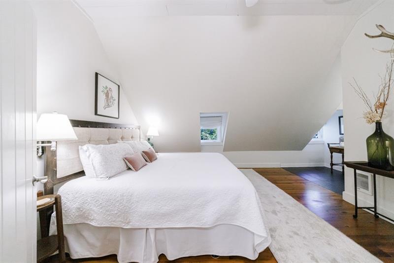 31 Barn Inn Road Lakemont, GA 30552 - Photo 52 of 86 a bedroom with a bed and wooden floor