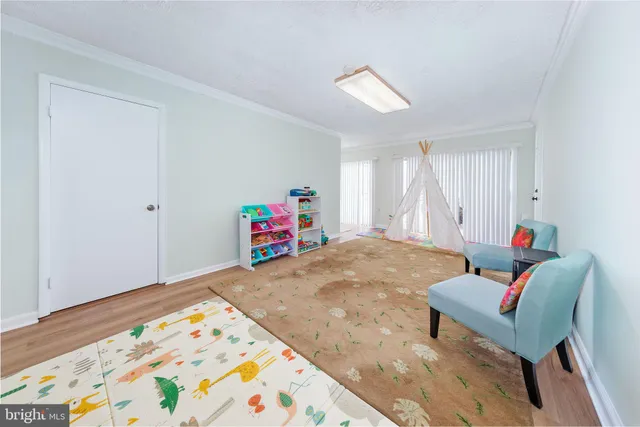 a room that has a table and a table chair