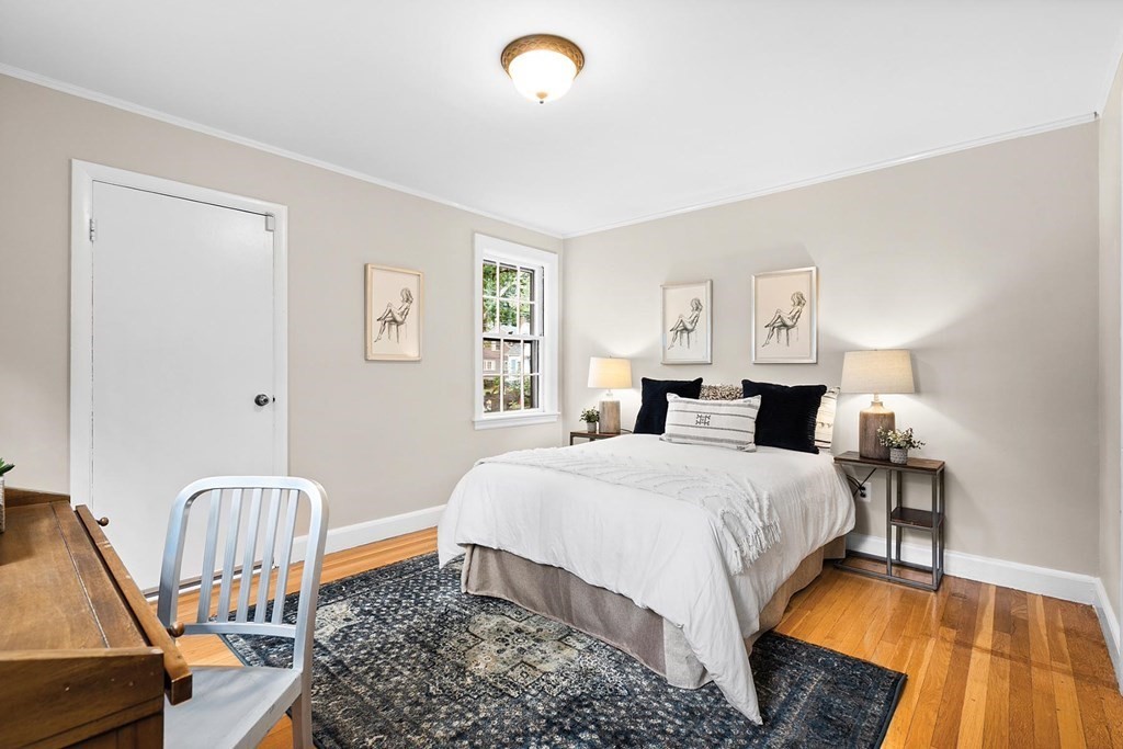 27 Conant Road Brookline, MA 02467 - Photo 19 of 23 a bedroom with a bed and dresser