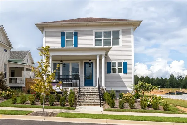 front view of a house
