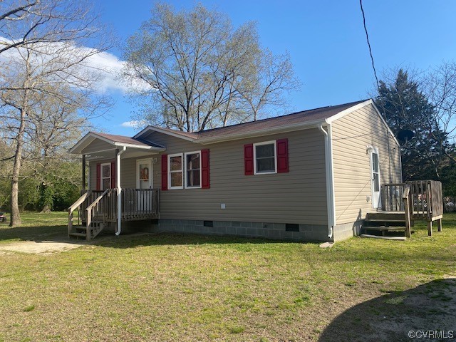 142 Samford Street Alberta, VA 23821 - Photo 2 of 24 a view of a house with a yard